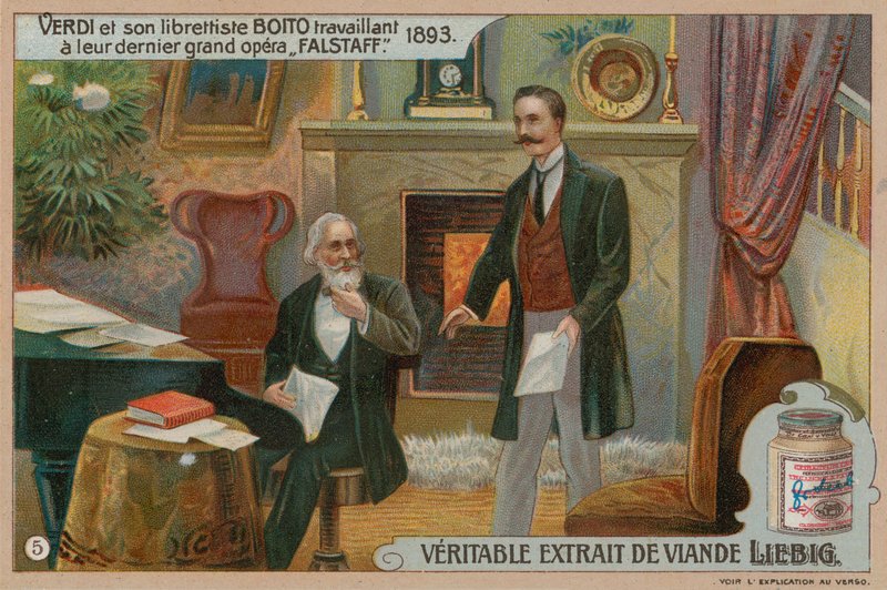 Verdi e Boito compõem Falstaff de European School
