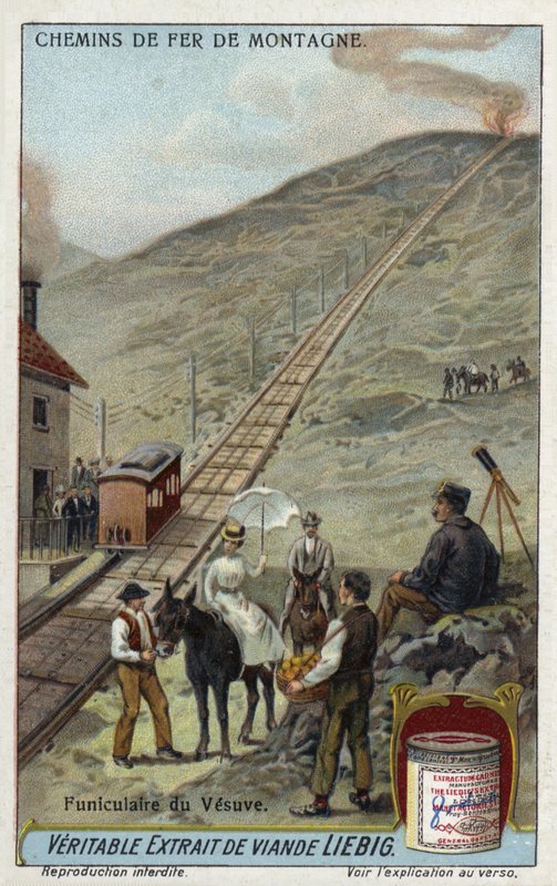 Comboio funicular do Vesúvio, Itália de European School