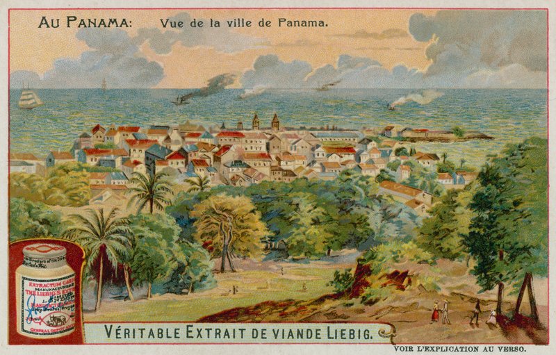 Vista, de, um, cidade, em, panamá de European School
