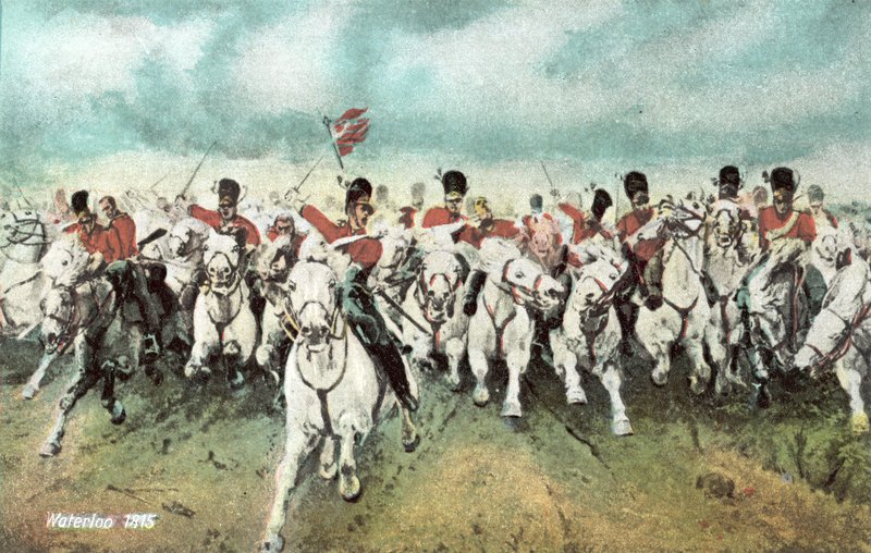 Waterloo 1815, cavalaria escocesa de European School