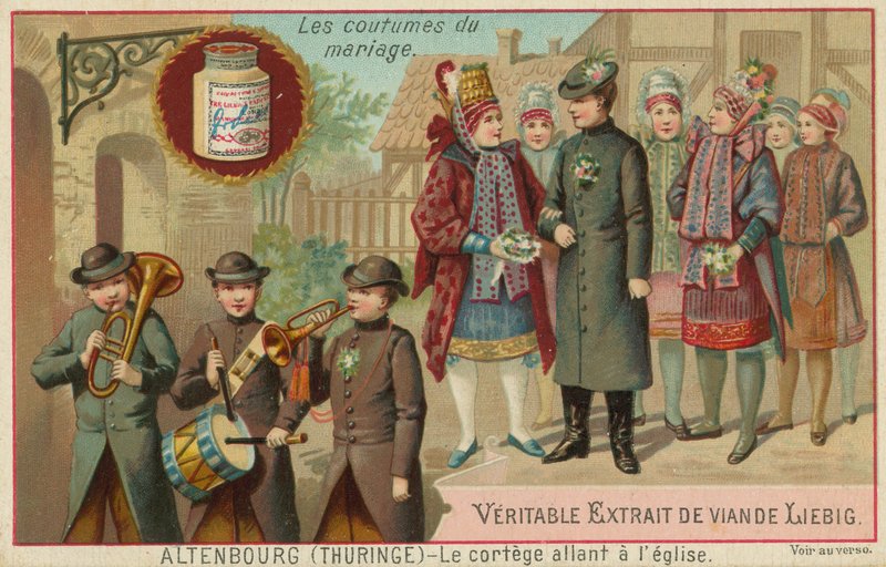 Roupas de casamento de Altenbourg de European School