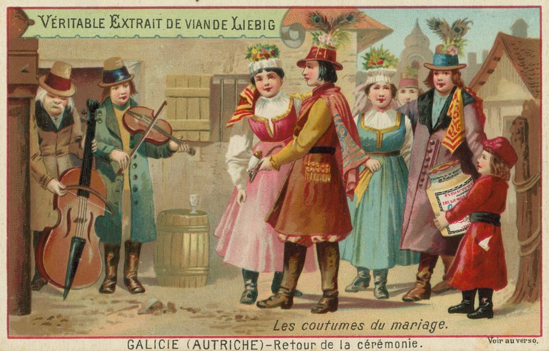 Roupas de casamento da Galiza de European School