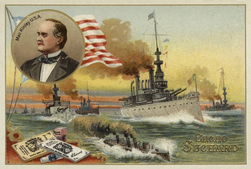William McKinley, Presidente dos Estados Unidos, Guerra Hispano-Americana, 1898 de European School