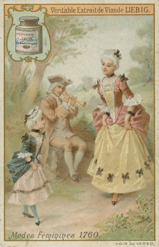 Mulheres em 1760 de European School