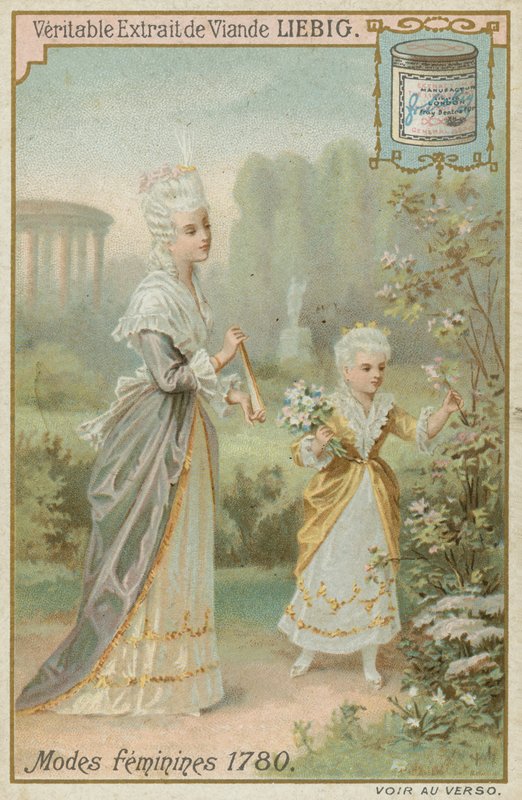 Mulheres em 1780 de European School
