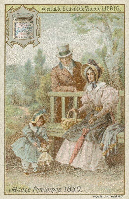 Mulheres em 1830 de European School
