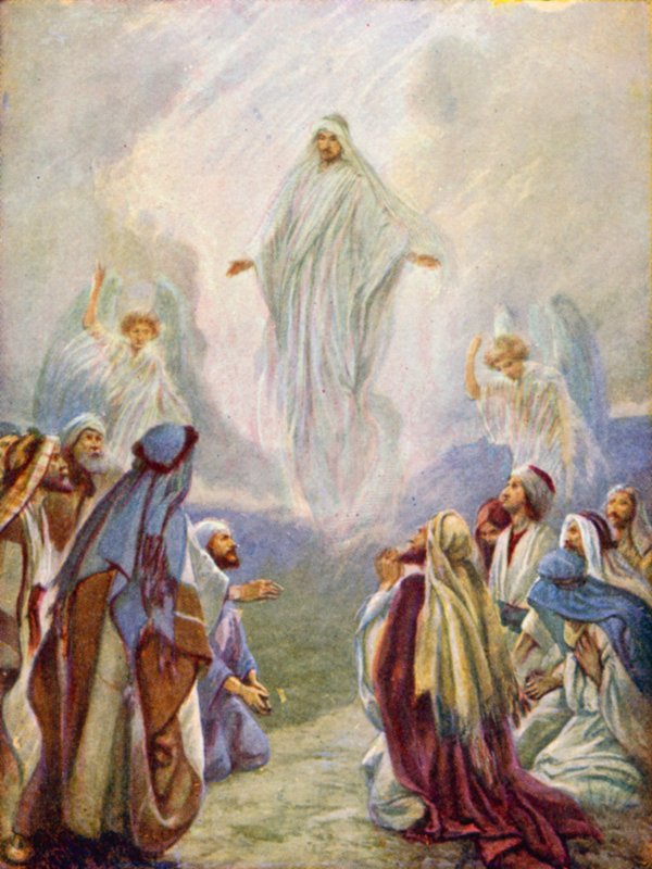 Ascensão (lito colorido) de Evelyn Stuart Hardy