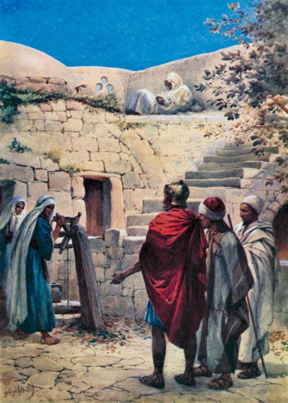 Os mensageiros do capitão (cor litho) de Evelyn Stuart Hardy