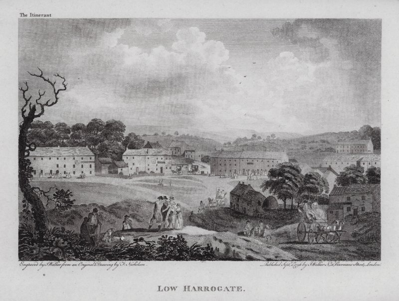 Harrogate baixo (gravação) de F. (after) Nicholson