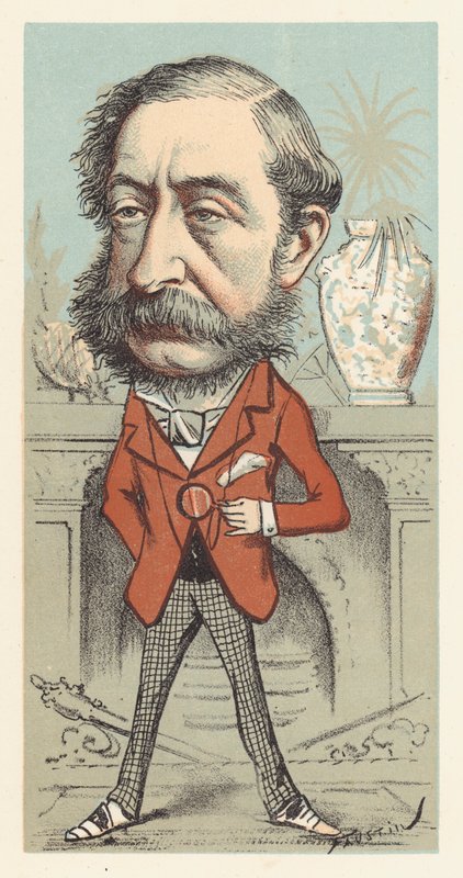 Henry Herbert, 4º Conde de Carnarvon, Secretário de Estado para as Colônias de Faustin (b.1847)