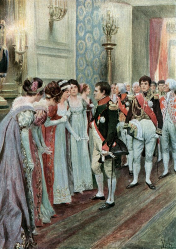 Uma recepção no Tuileries de Felicien baron de Myrbach Rheinfeld
