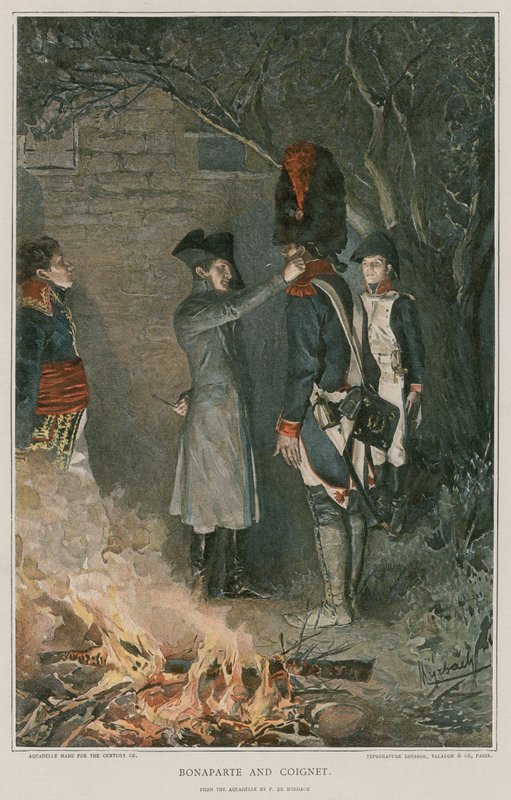 Bonaparte e Coignet de Felicien baron de Myrbach Rheinfeld