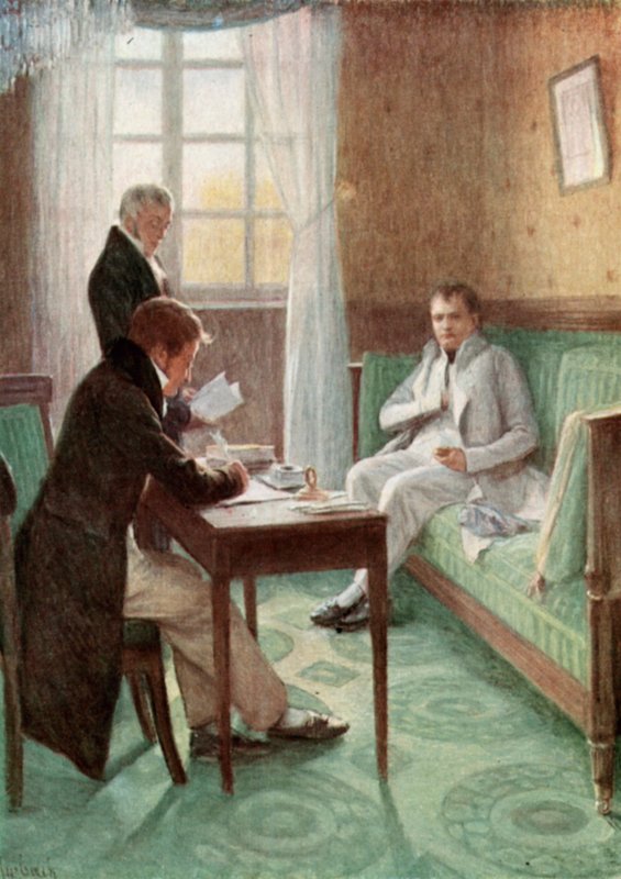 Napoleão em Santa Helena de Felicien baron de Myrbach Rheinfeld