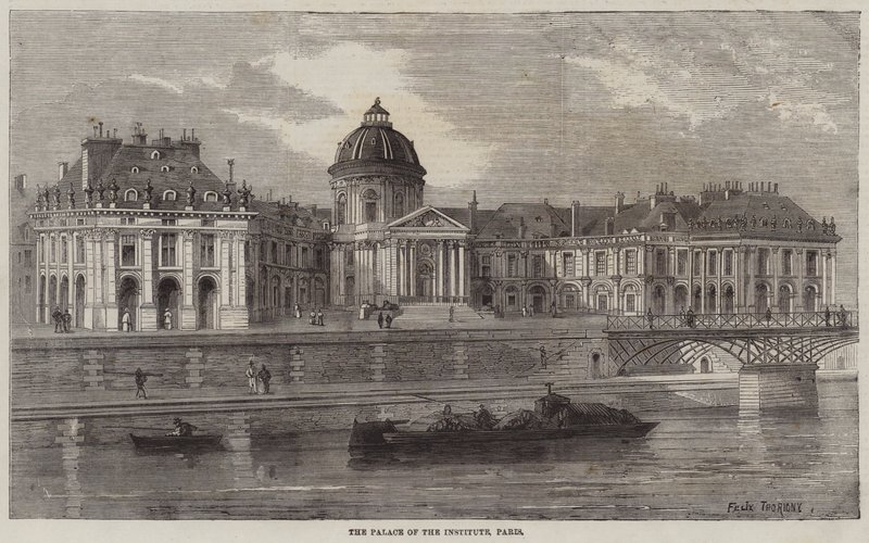 O Palácio do Instituto, Paris de Felix Thorigny