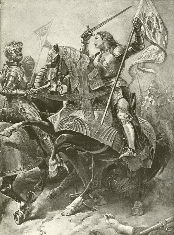 Primeira Parte Rei Henrique VI. Ato I, Cena V (gravura) de Felix Octavius Carr Darley