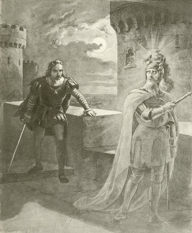 Aldeia. Ato I, Cena V (gravura) de Felix Octavius Carr Darley