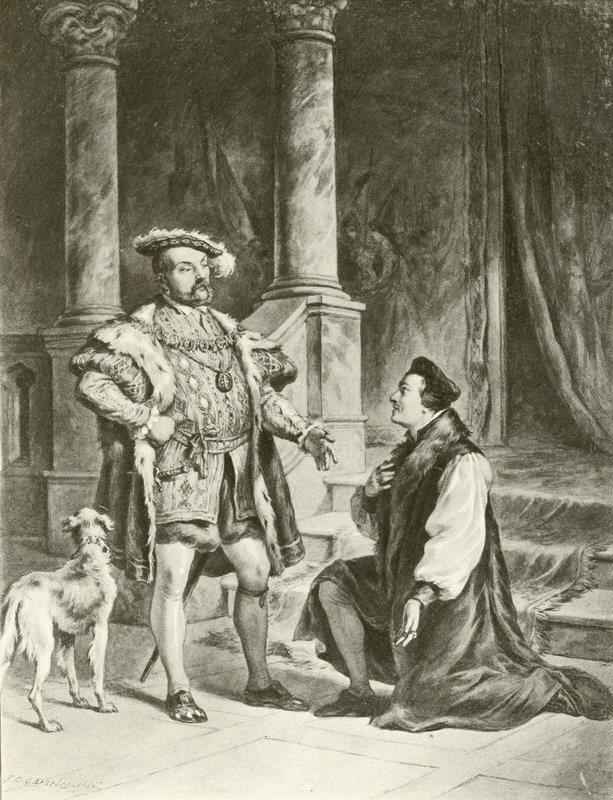 Rei Henrique VIII. Ato V-Cena I (gravura) de Felix Octavius Carr Darley