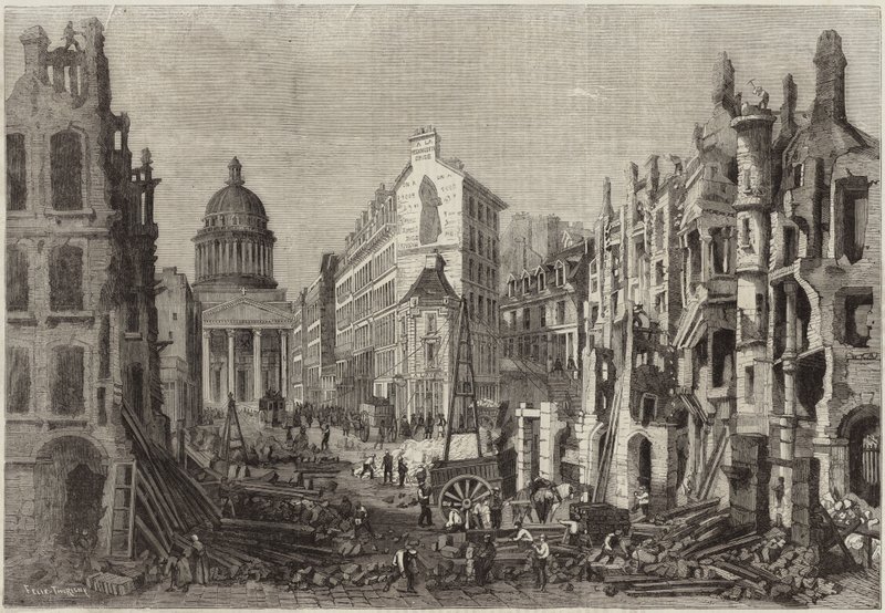 Demolições de Paris de Felix Thorigny