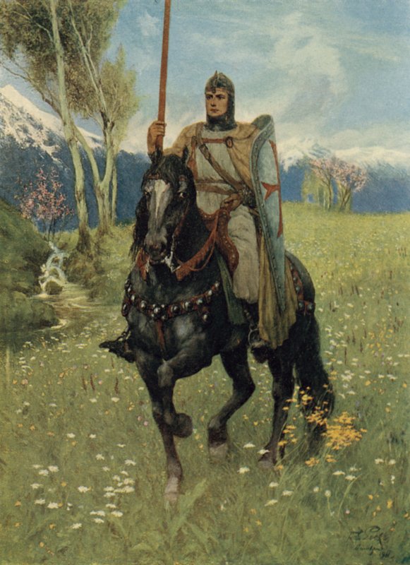 Foi assim que Parsifal iniciou sua peregrinação de Ferdinand Lecke