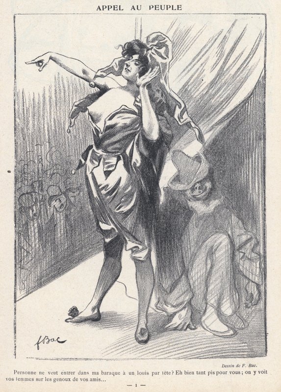 Apelo ao Povo (litho) de Ferdinand Sigismund Bac