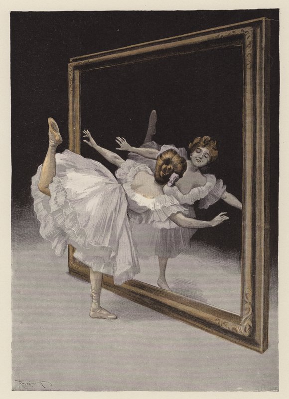 espelho de dança de Ferdinand von Reznicek
