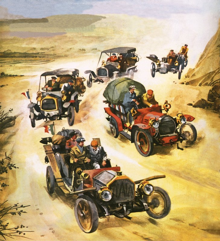 Corrida de dez mil quilómetros de Ferdinando Tacconi