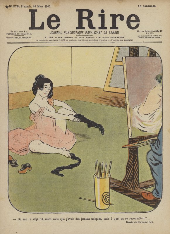 Ilustração para o riso de Fernand Fau