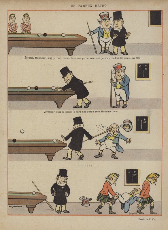 Ilustração para o riso de Fernand Fau