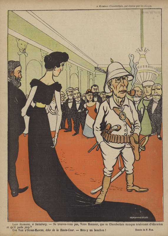 Ilustração para o riso de Fernand Fau
