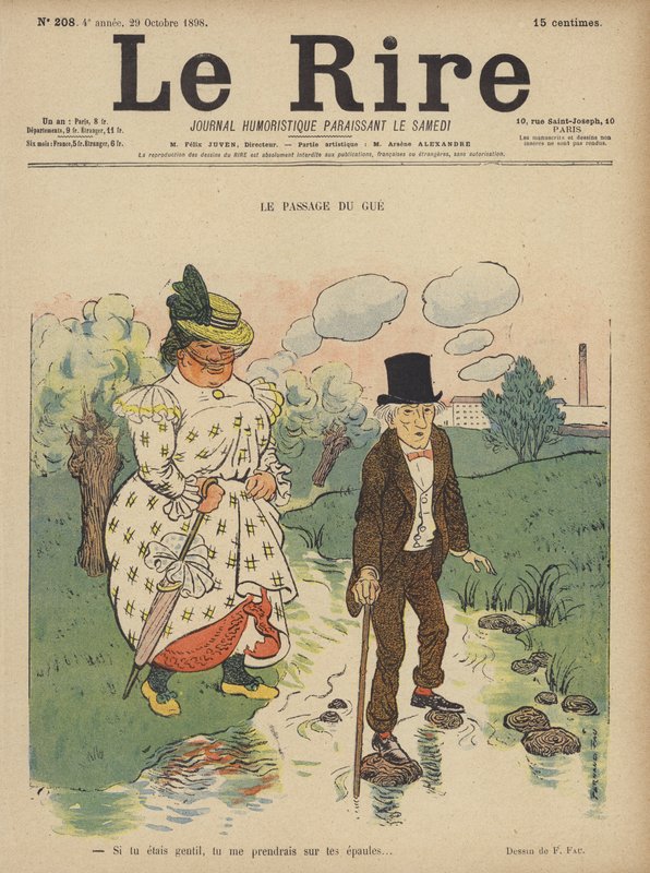 Ilustração para o riso de Fernand Fau