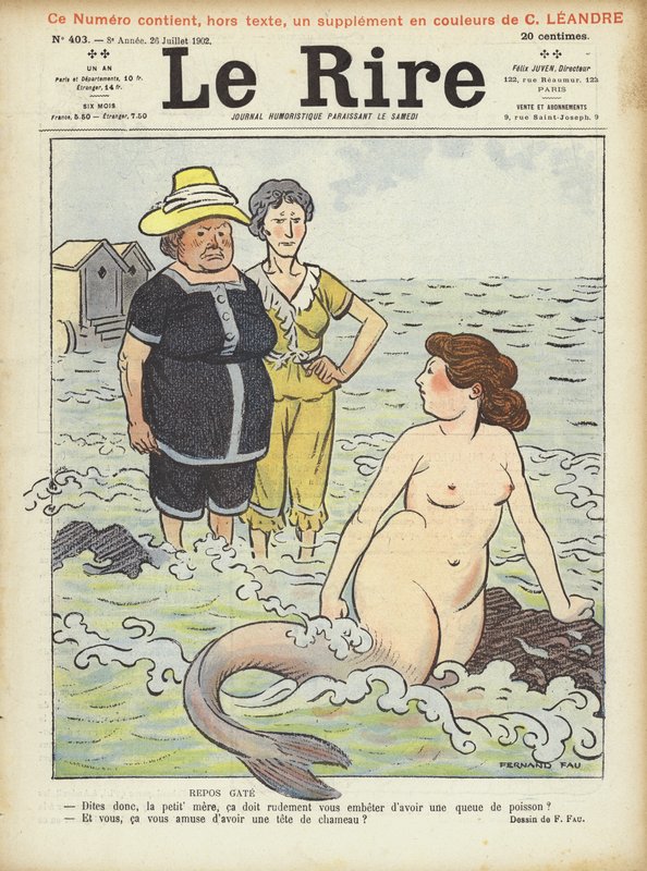 Ilustração para o riso de Fernand Fau
