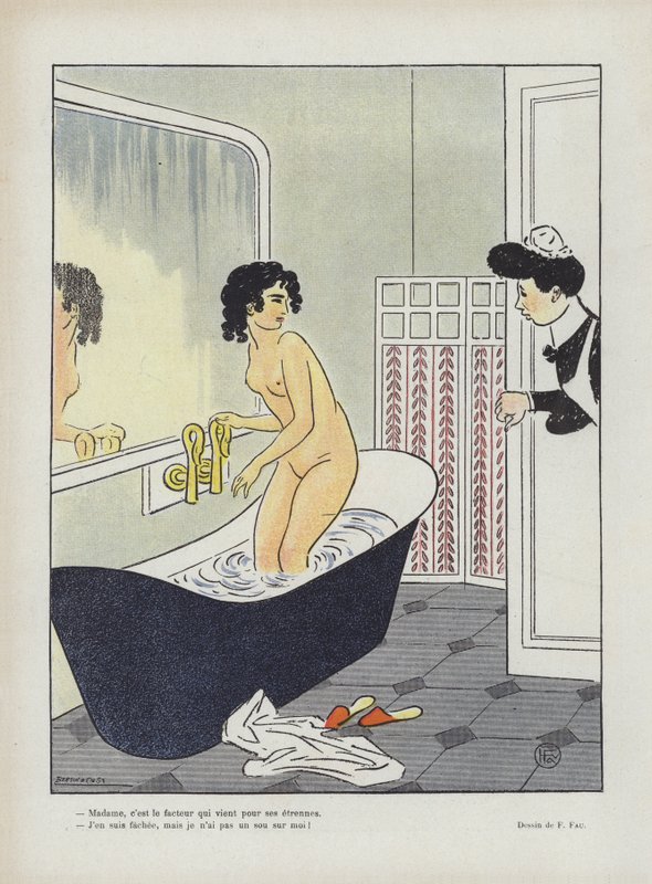 Ilustração para o riso de Fernand Fau