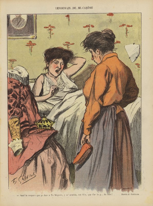Ilustração para o riso de Fernand Louis Gottlob