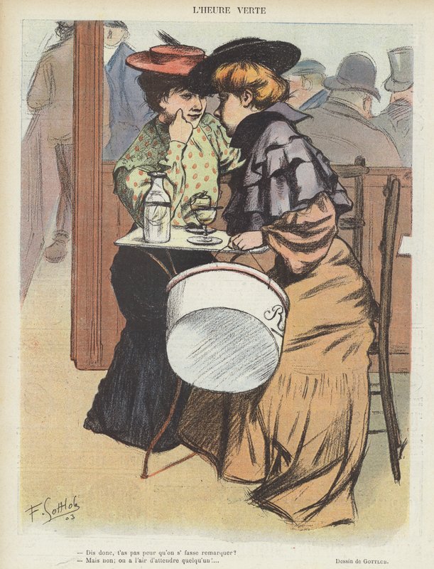 Ilustração para o riso de Fernand Louis Gottlob