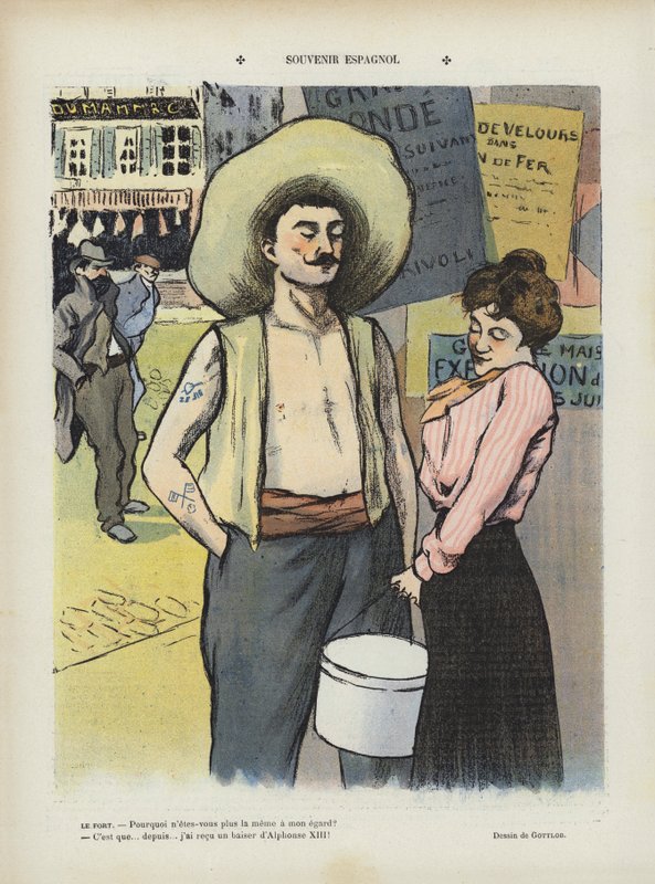 Ilustração para o riso de Fernand Louis Gottlob