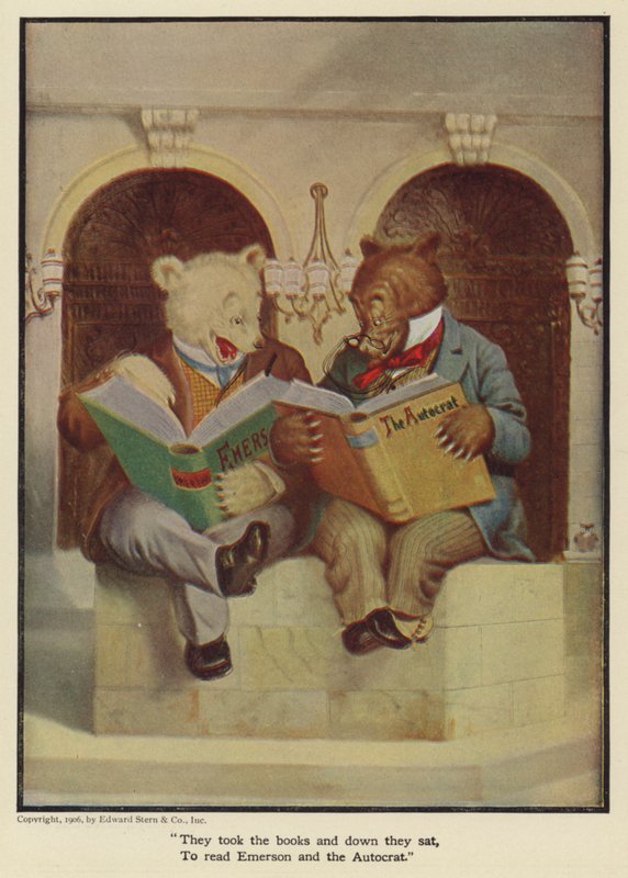 Eles pegaram os livros e sentaram-se para ler Emerson e o Autocrata. de Floyd V. Campbell