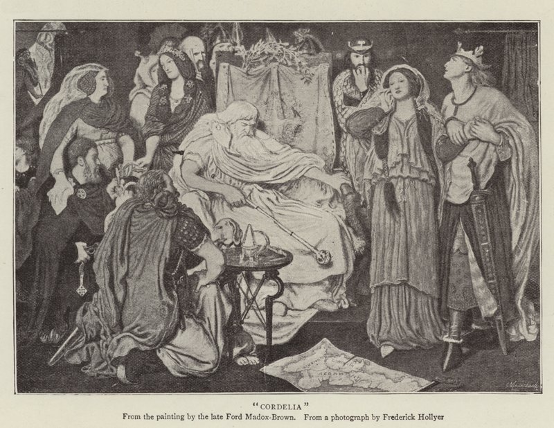 Cordelia de Ford Madox Brown