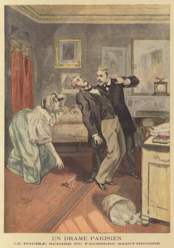 Uma tragédia parisiense de Fortune Louis Meaulle