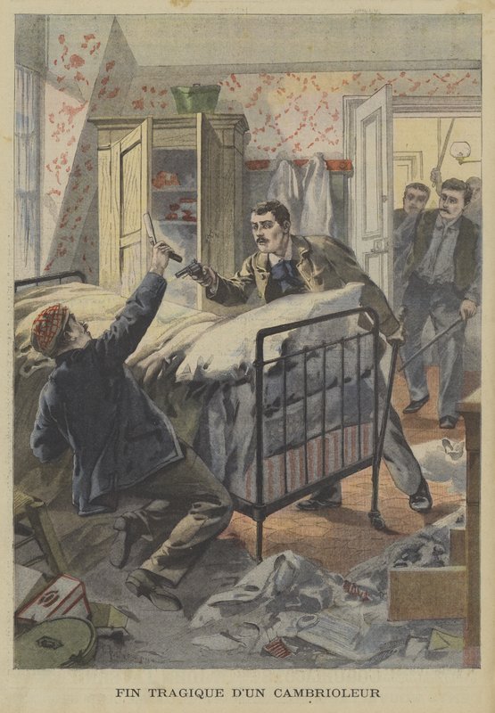 Demise de um ladrão de Fortune Louis Meaulle