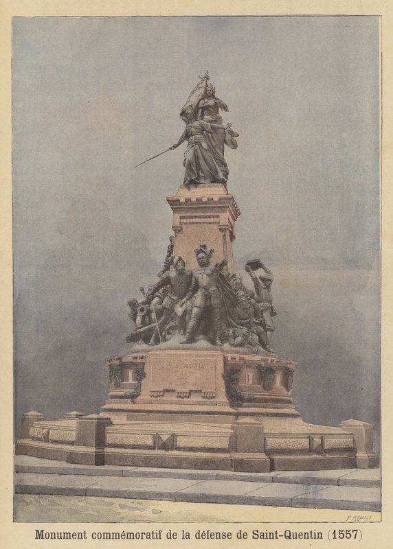 Monumento comemorativo da defesa de Saint-Quentin em 1557 de Fortune Louis Meaulle