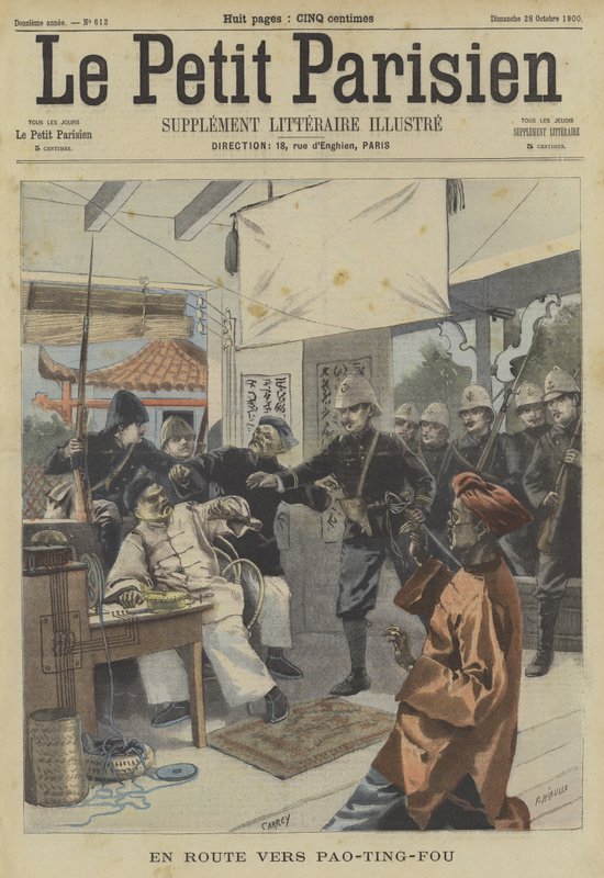 The Boxer Rebellion: na estrada para Baoding, na China de Fortune Louis Meaulle