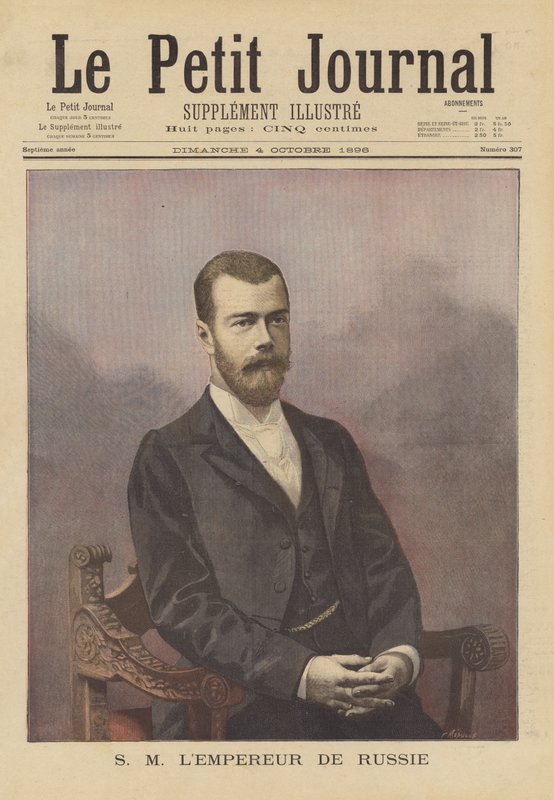 Czar Nicolau II da Rússia de Fortune Louis Meaulle
