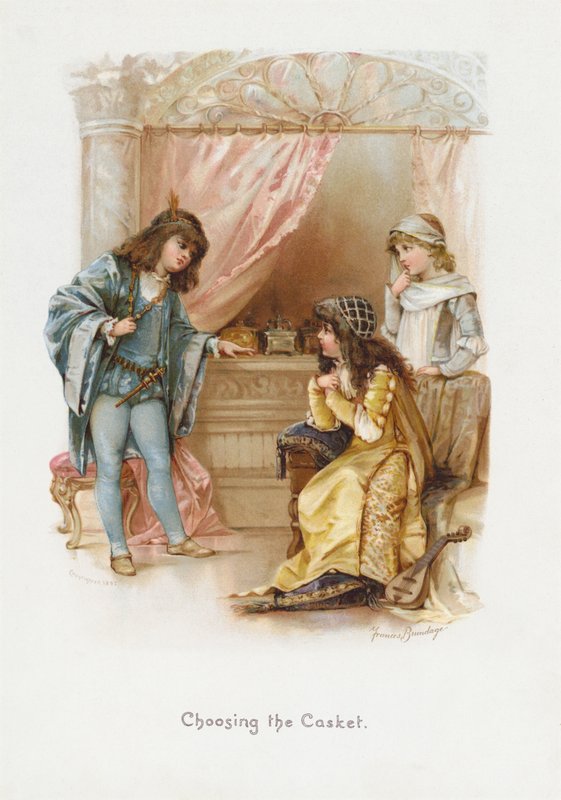 Escolha do Caixão (chromolitho) de Frances Brundage