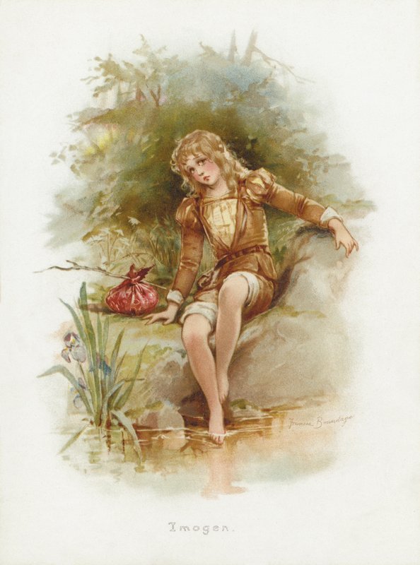 Imogen (cromolitho) de Frances Brundage