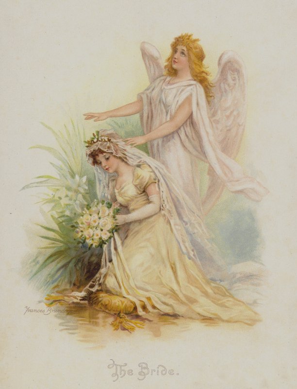 A Noiva (chromolitho) de Frances Brundage