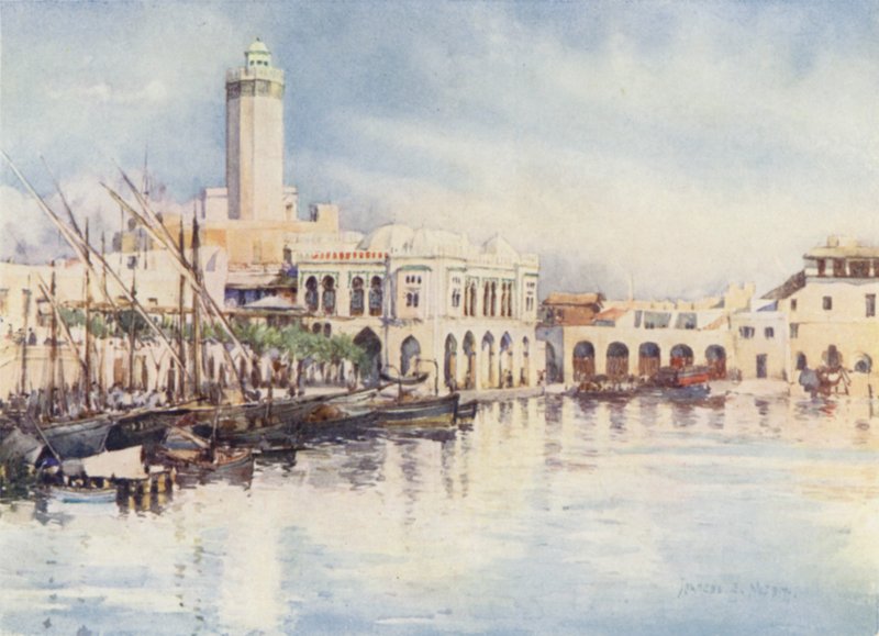 O porto de Argel de Frances Nesbitt