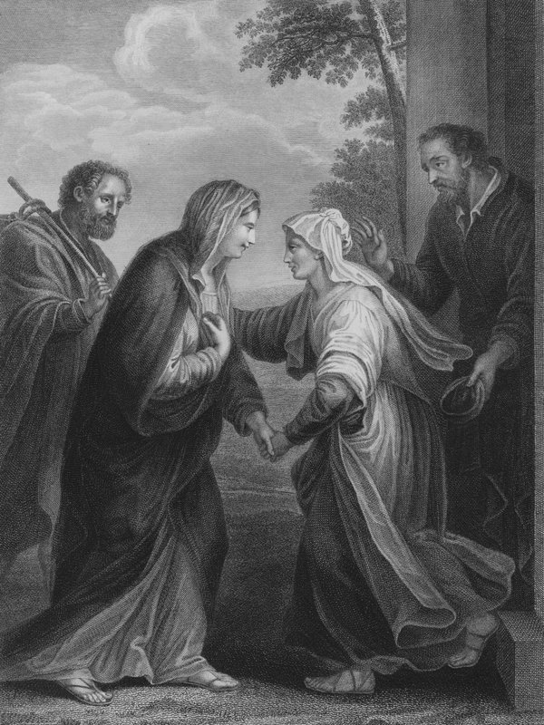 O Encontro de Maria e Isabel de Francesco Morandini