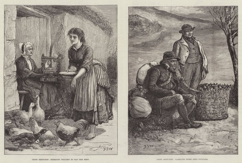 Esboços Irlandeses de Francis S. Walker