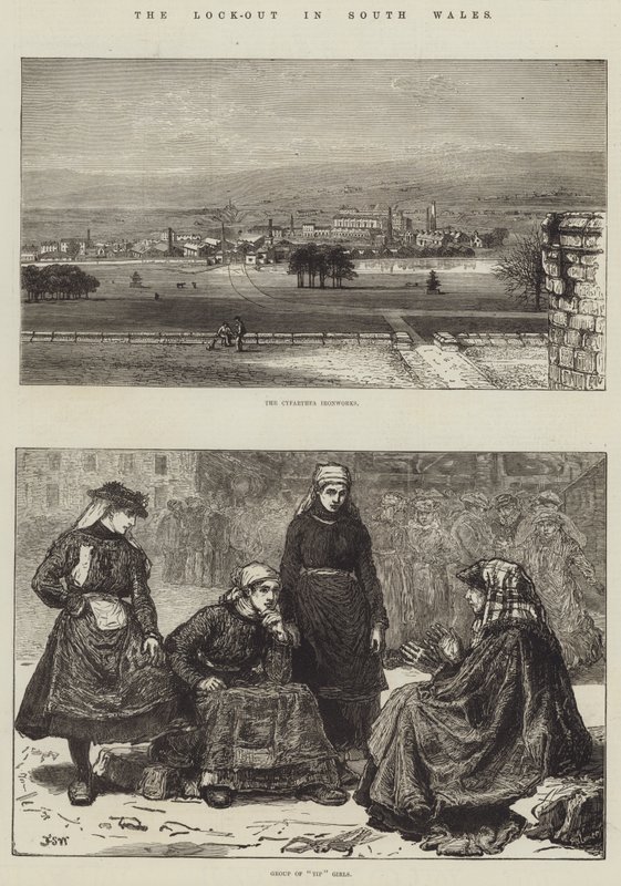 O bloqueio em South Wales de Francis S. Walker