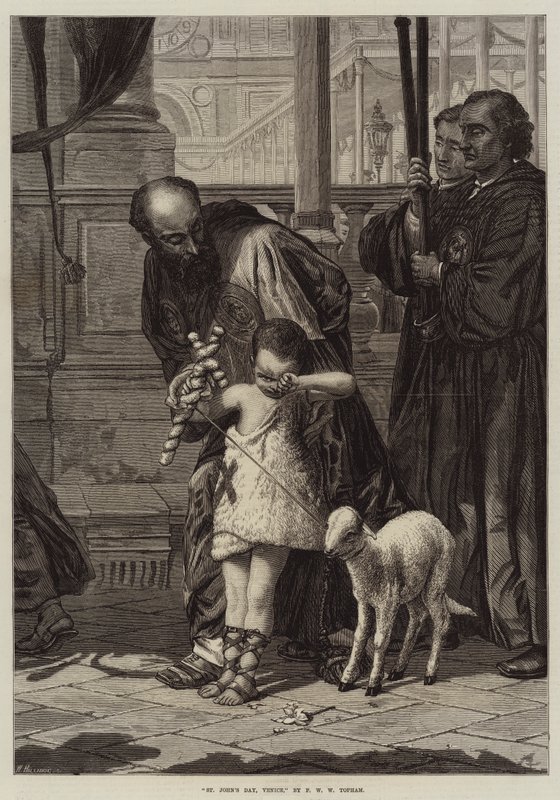 Dia de São João, Veneza de Francis William Topham